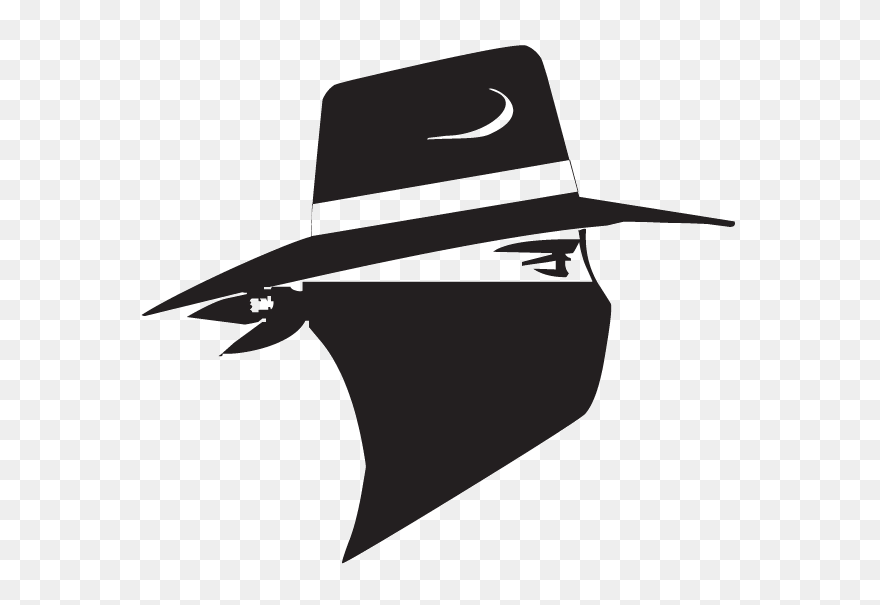 Transparent Bandit Clip Art - Masked Bank Robber Cartoon - Png Download