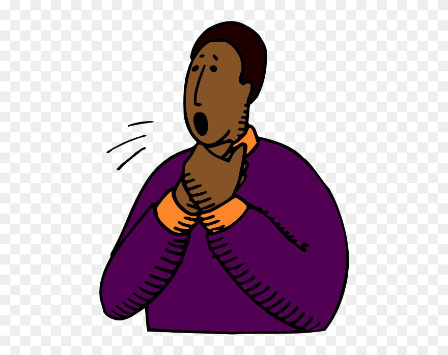 Choking Person - Choking Clipart Transparent - Png Download