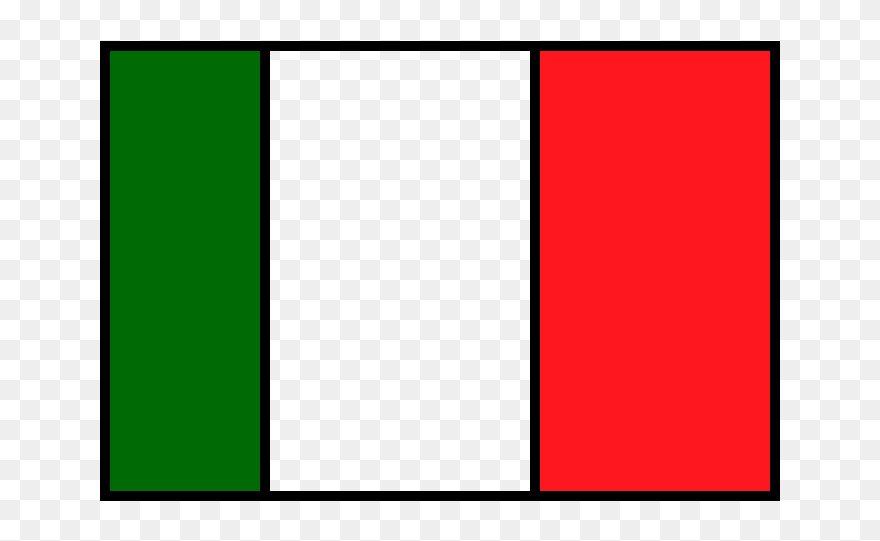 Vlag Italie Clipart