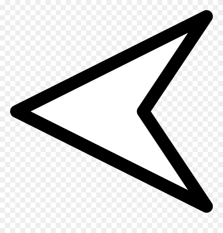 Red Arrow Clone @ - Left Arrow Png Transparent Clipart