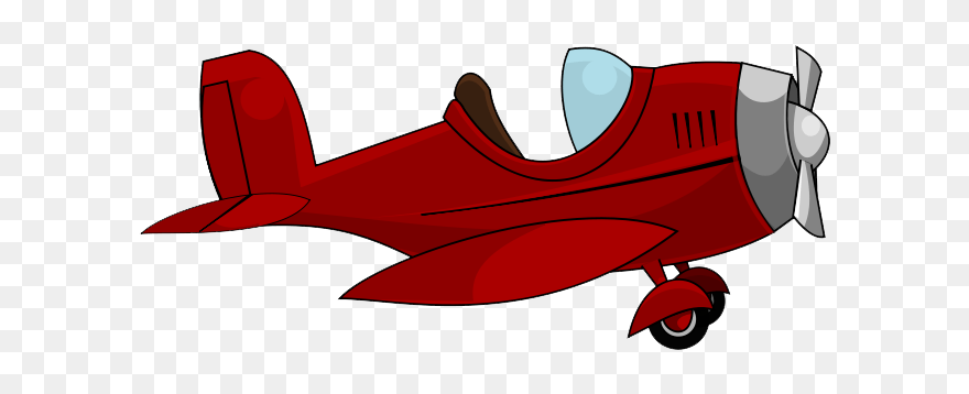 Propeller Cliparts Zone - Transparent Plane Cartoon Png