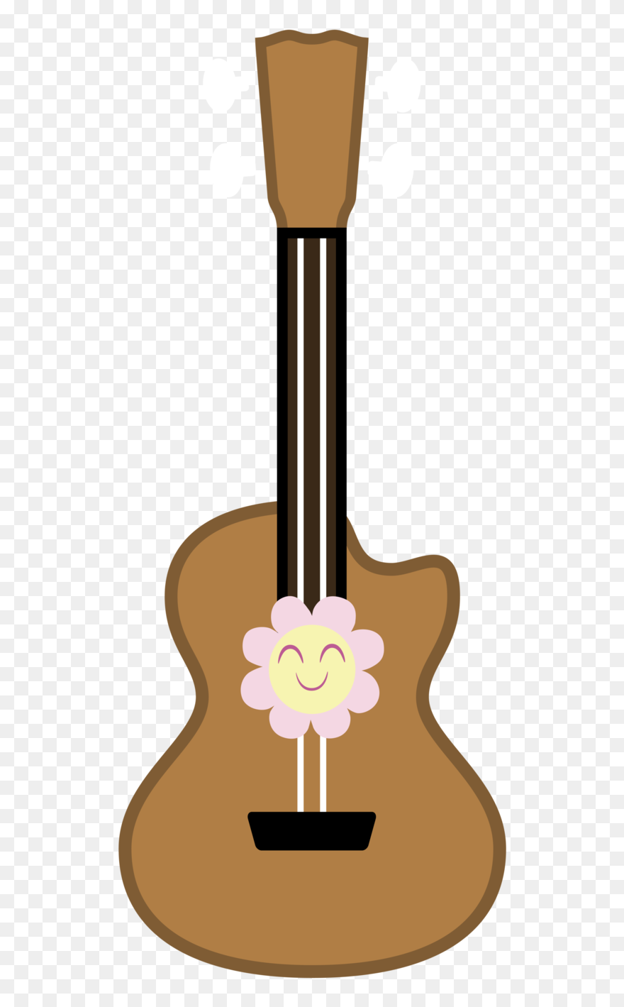 Ukulele Vector Colorful - Ukulele Cutie Mark Clipart
