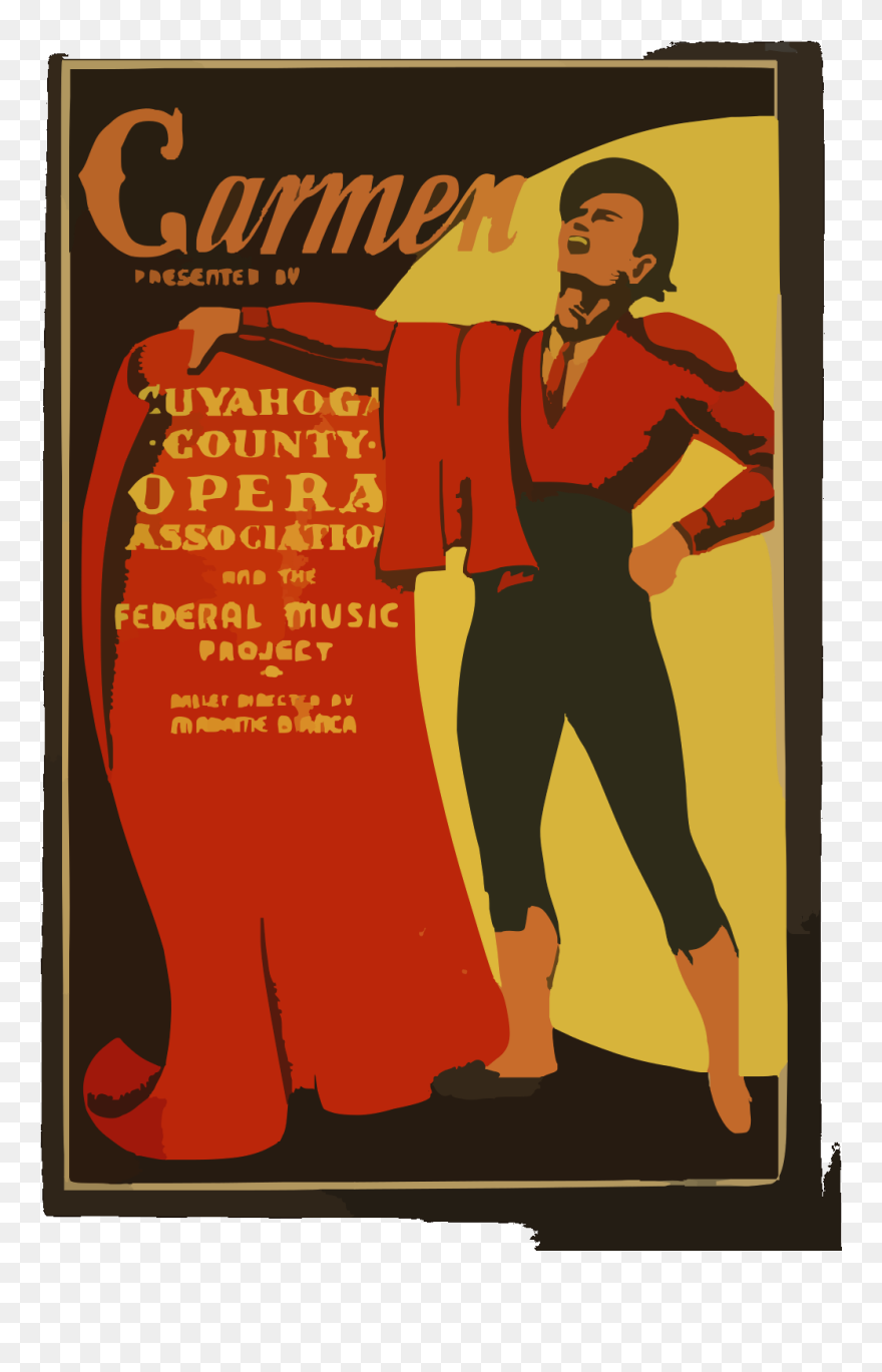 Opera Posters Vintage Clipart