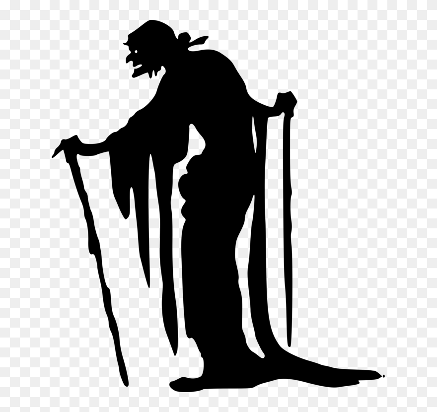 Standing,human Behavior,silhouette - Hansel And Gretel Witch Silhouette Clipart
