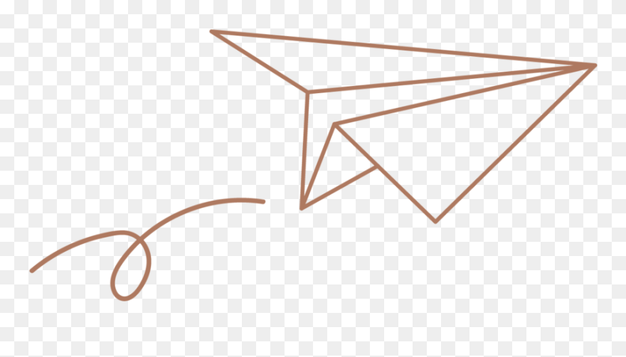 Airplane Brown 01 Clipart