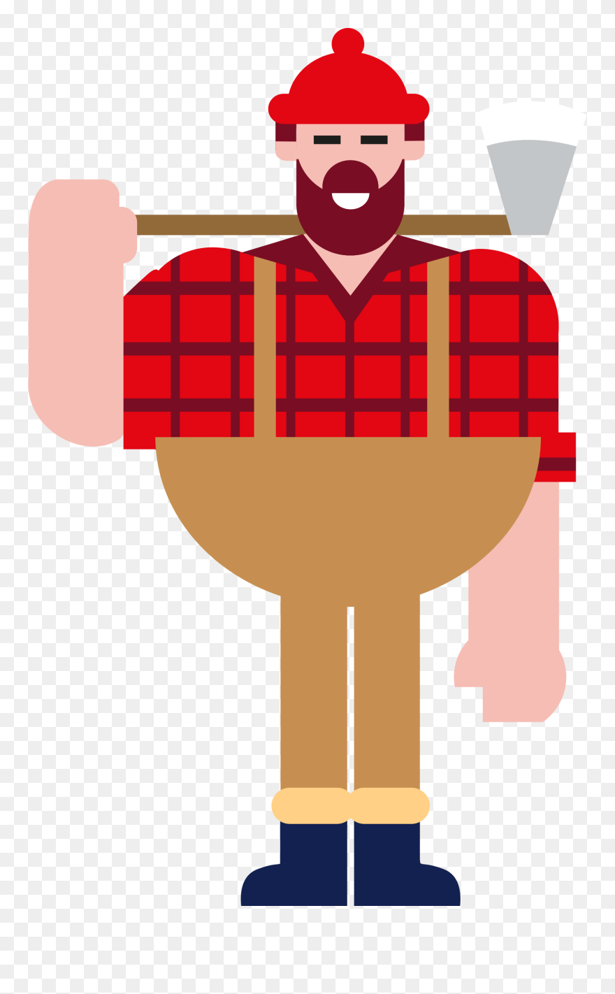 Lumberjack Clip Art - Png Download