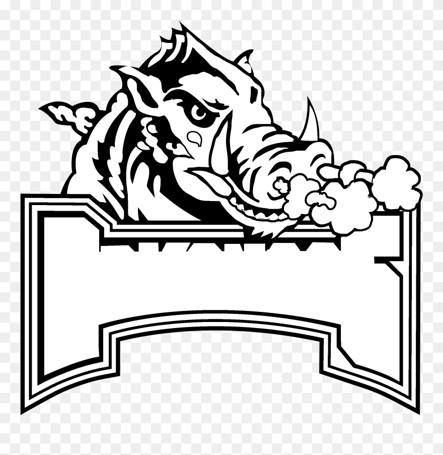 Arkansas Razorbacks Football Ncaa Division I Football - Razorbacks Clip Art - Png Download