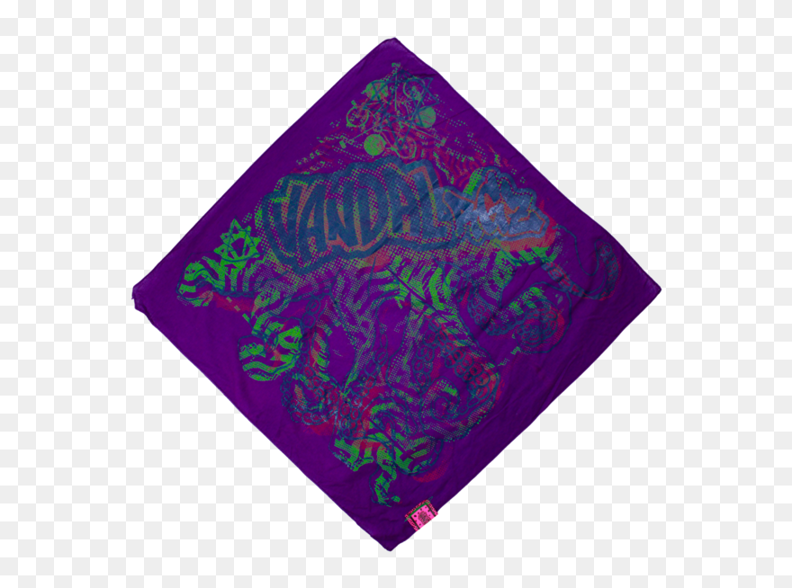 Grape Tntcls Art Print Bandana - Motif Clipart