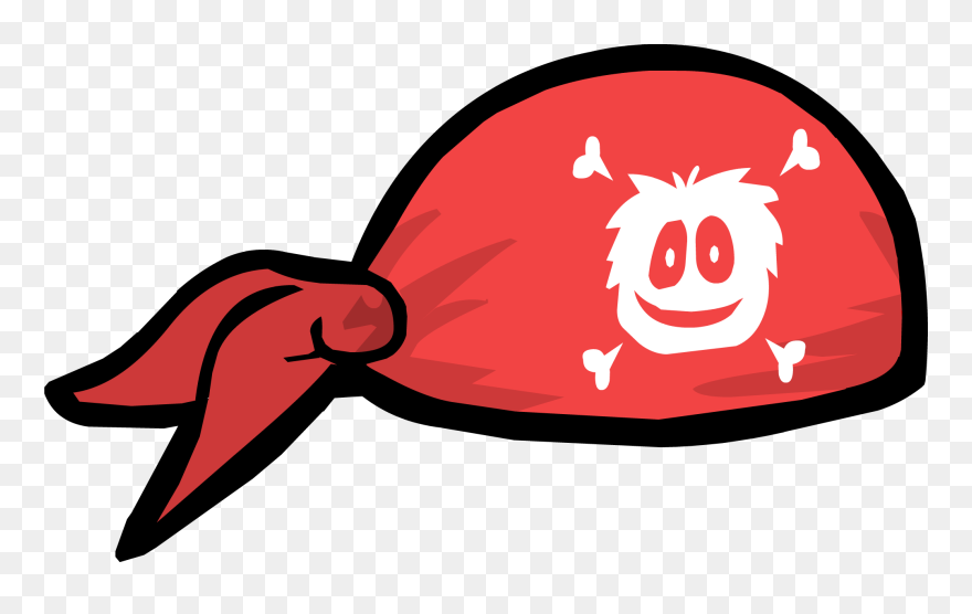 Club Penguin Rewritten Wiki - Transparent Background Pirate Bandana Clipart