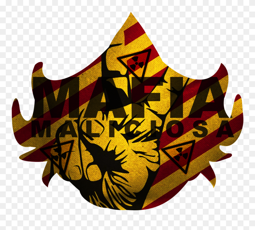 Mascara Mafia Maliciosa Clipart