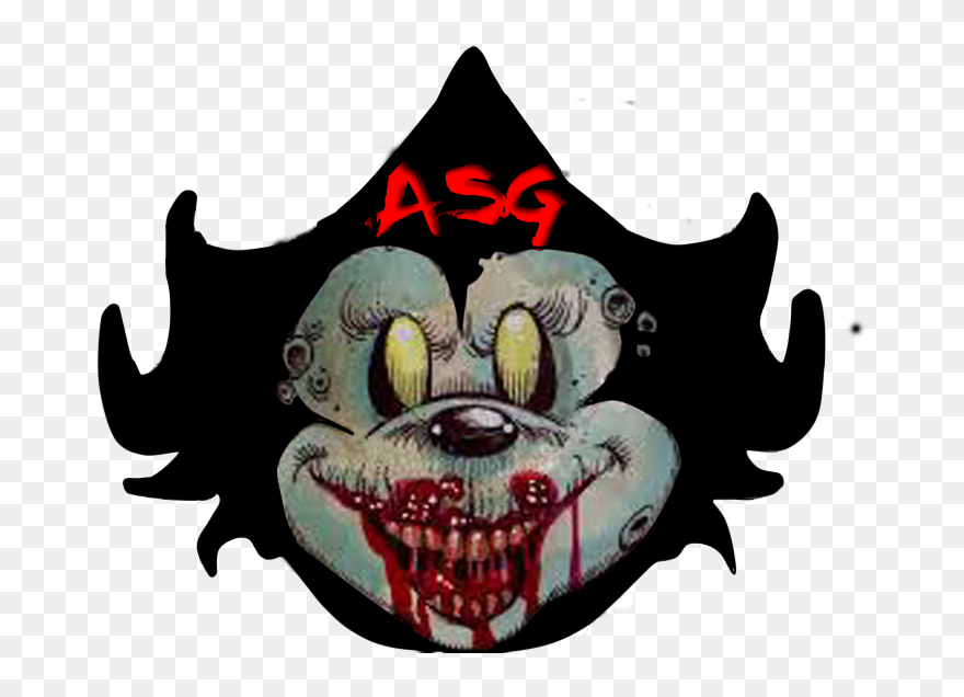 Mickey Mouse Zombie Clipart