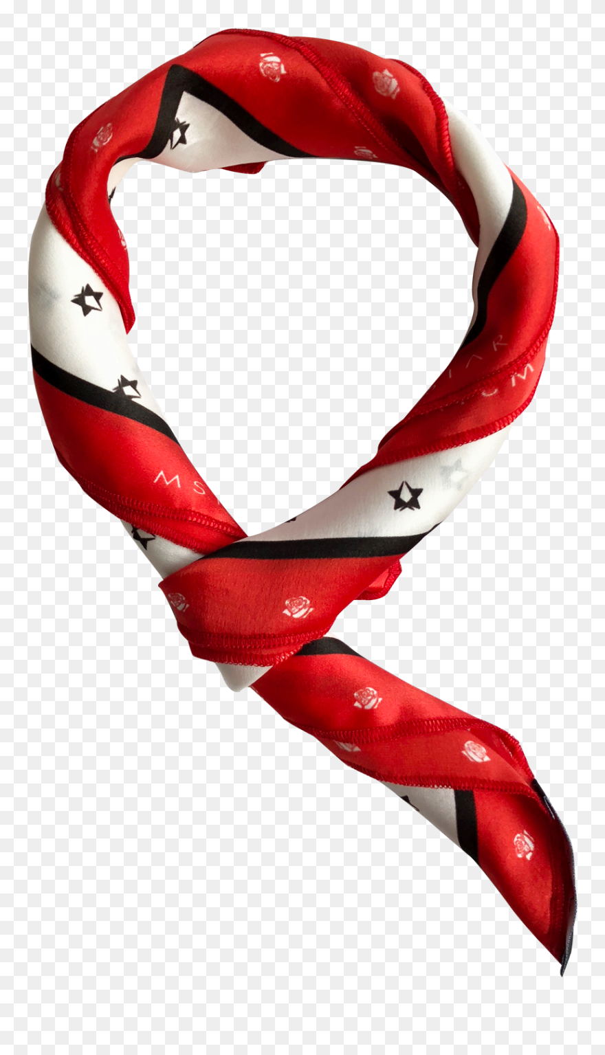 Rose Of The Devil Woman Bandana - Scarf Clipart