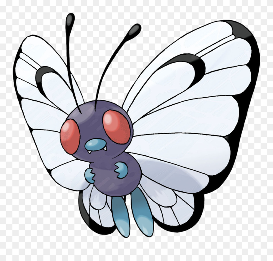Butterfree Pokemon Clipart