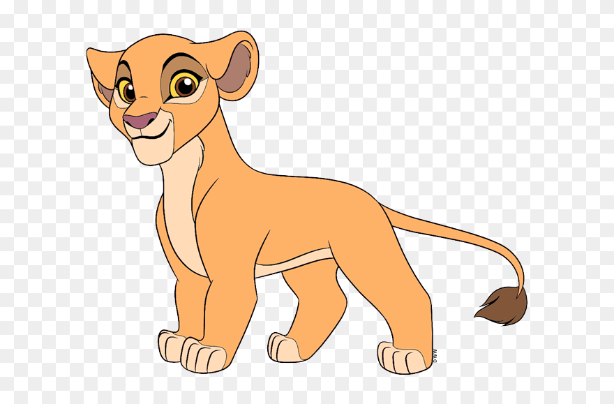 Clipart Lion Clip Art - Kiara The Lion King Png Transparent Png