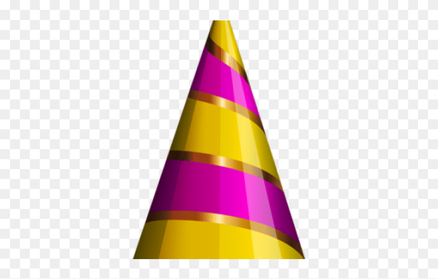 Free Party Clipart - Happy Birthday Hat Png Transparent Png