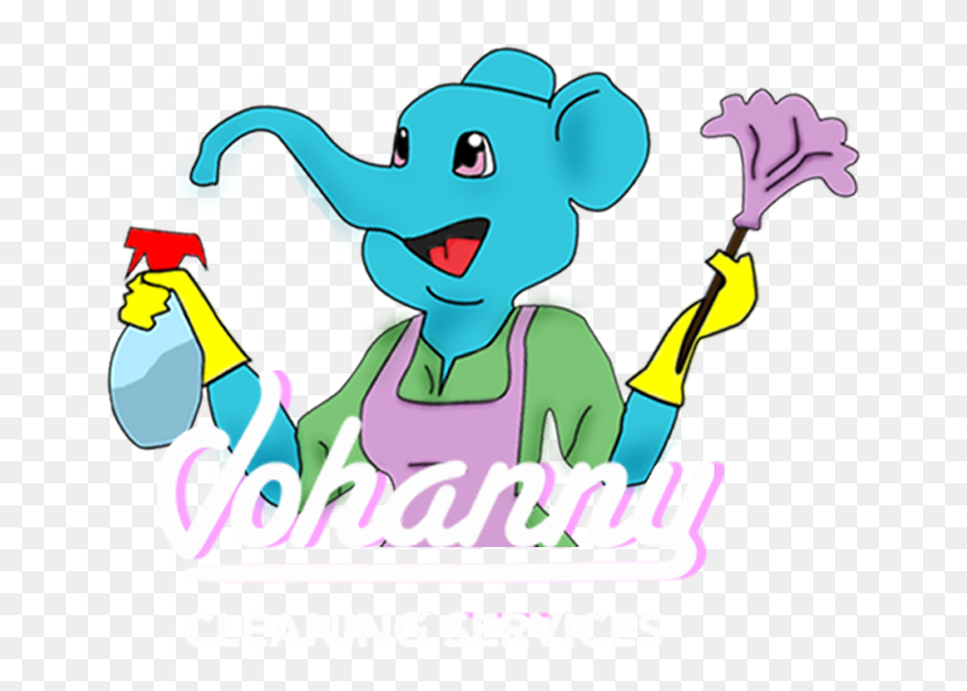 Johanny Cleaning Services - Cartoon Clipart