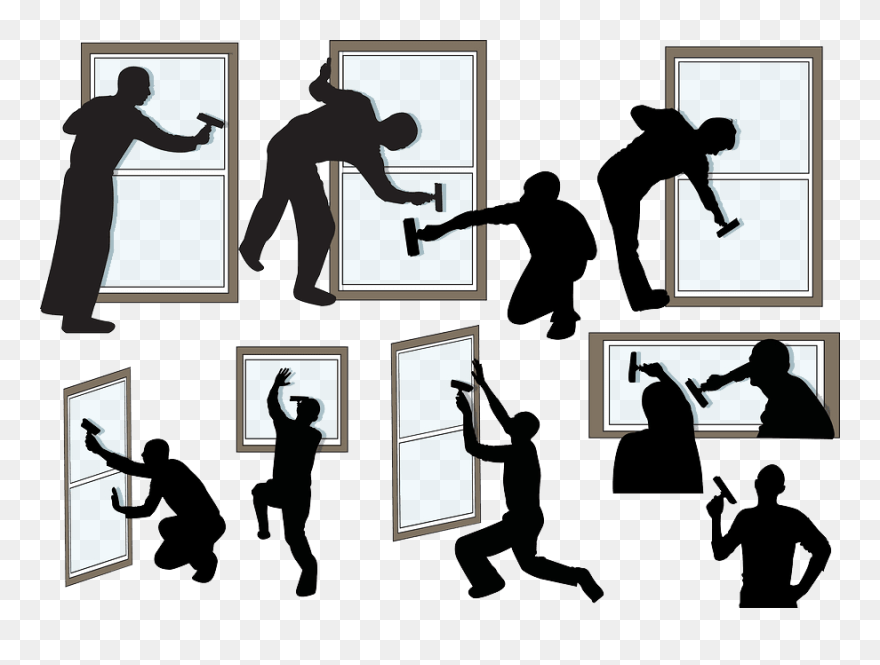 Clean Clipart Glass Cleaning - Window Cleaning Clip Art - Png Download