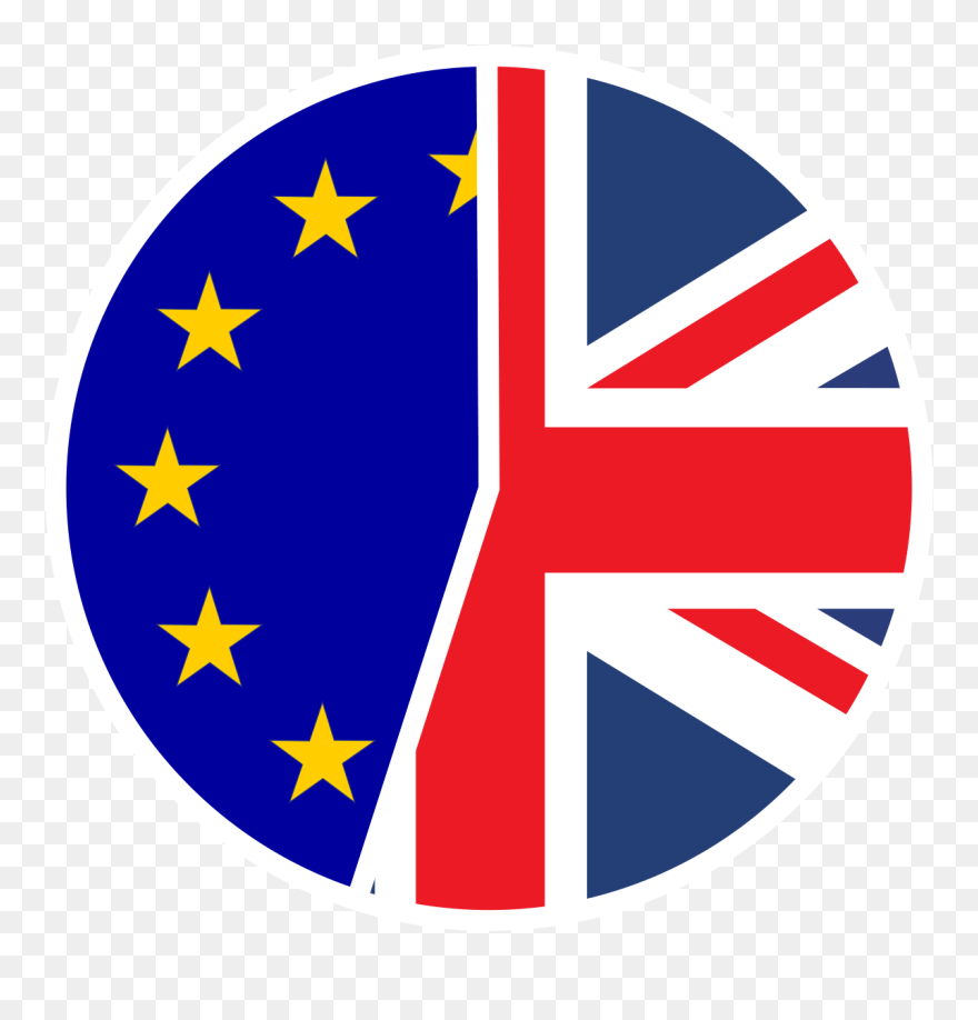 Transparent British Flag Clipart - Circle British Flag Transparent - Png Download