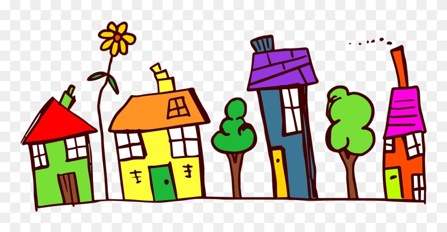 Cartoon Pictures Of Homes Clipart