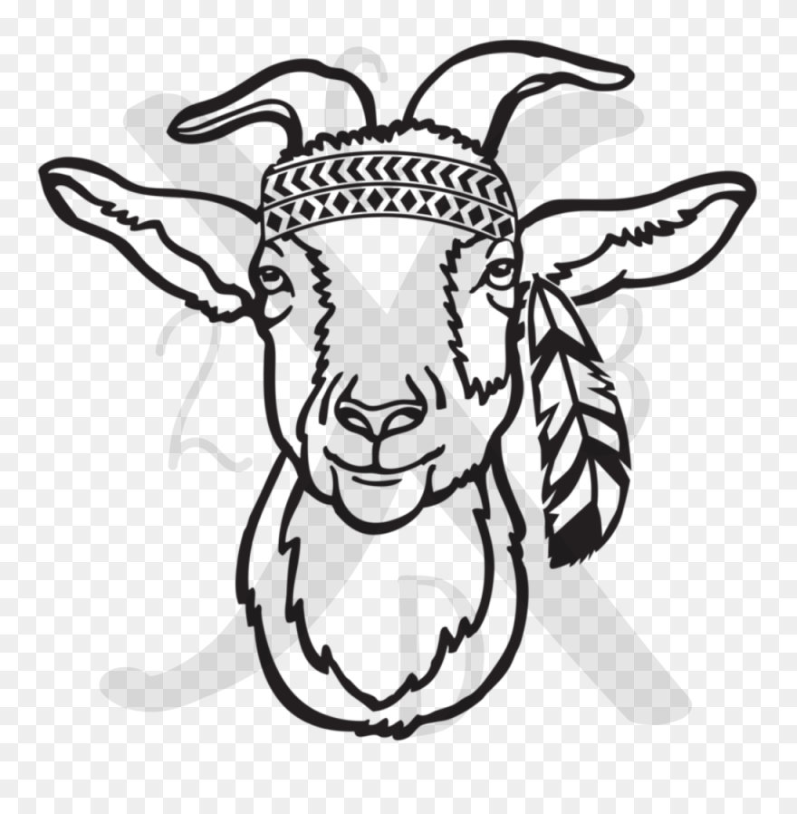 Hippiegoat Clipart