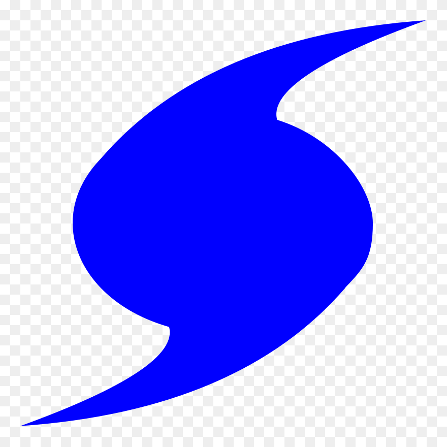 Hurricane Symbol Clip Art Free - Png Download