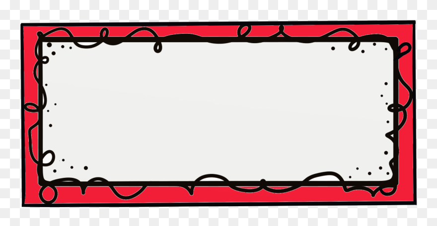 Track Clipart Curvy - Bordes Para Etiquetas - Png Download