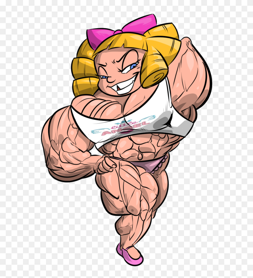 Muscles Clipart Buff Arm - Cartoon Buff Arm - Png Download