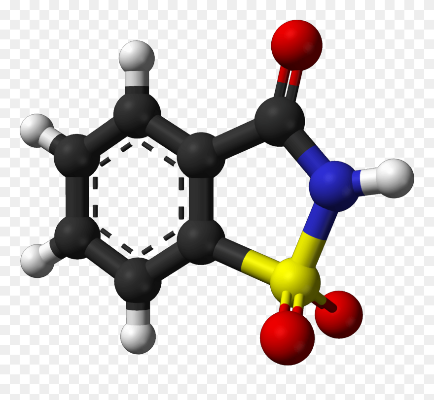 Famous Molecules - Phthalic Anhydride 3d Clipart
