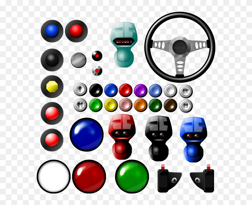 Arcade Clipart - Spaceship Control Panel Clipart - Png Download