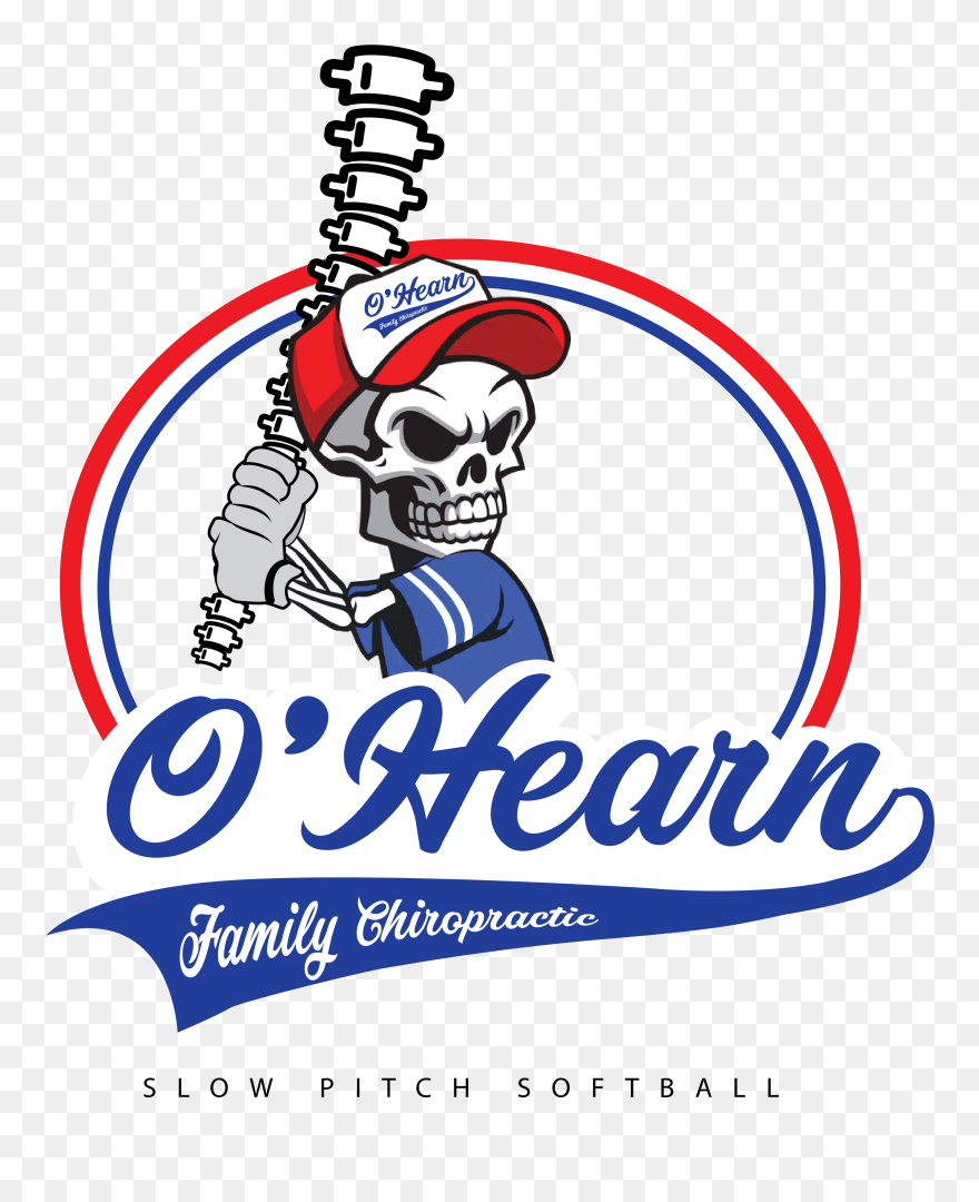 Transparent Chiropractor Clipart - Slow Pitch Softball Logo - Png Download