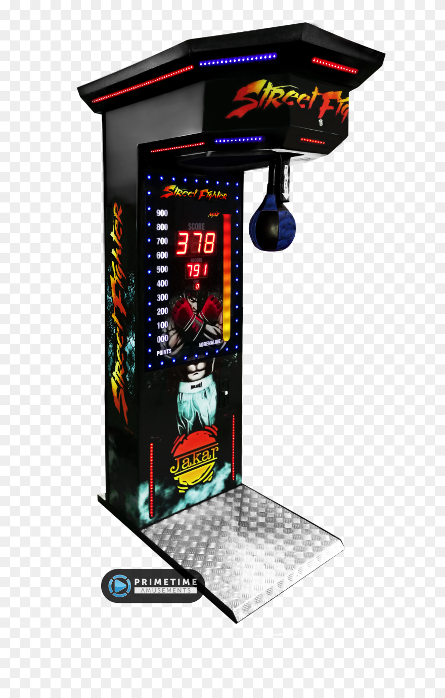 Transparent Video Game Clipart - Punching Machine Arcade - Png Download