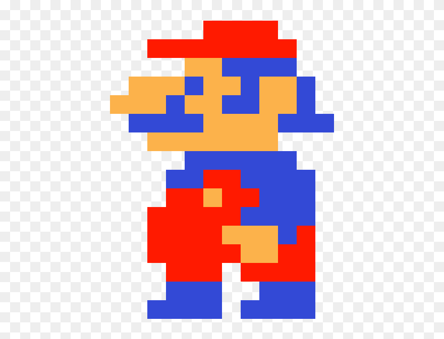 Donkey Kong Mario Pixel Art Clipart