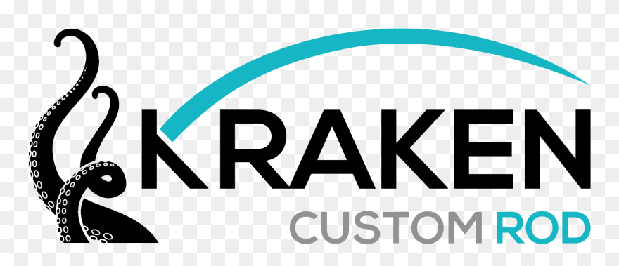 Kraken Custom Rod Graphic Design- Clipart