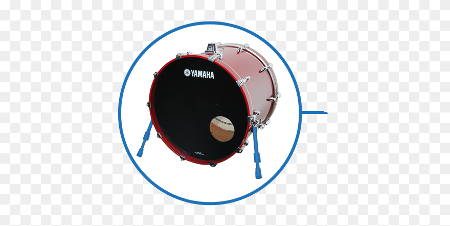 Bass Drum Leg - Tama Bass Drum Hole Clipart