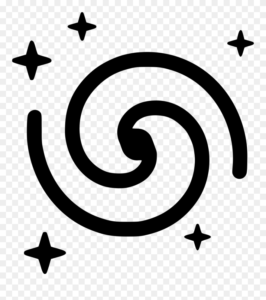 Galaxy - Small Spiral Galaxy Clipart - Png Download