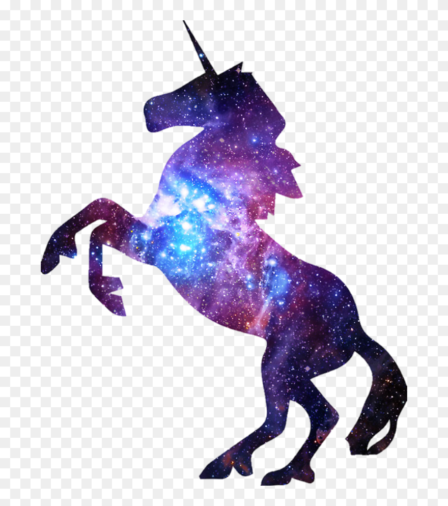 Nicorn Galaxy Transparent & Png Clipart Free Download - Galaxy Unicorn