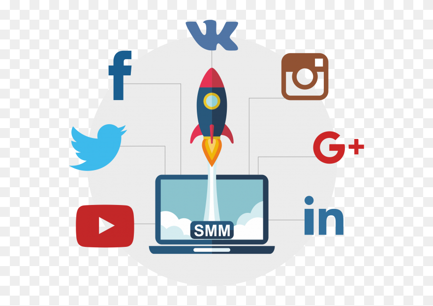 Social Media Promotion Png Clipart