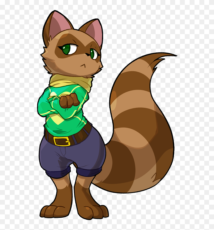 Tanuki Chibi Clipart