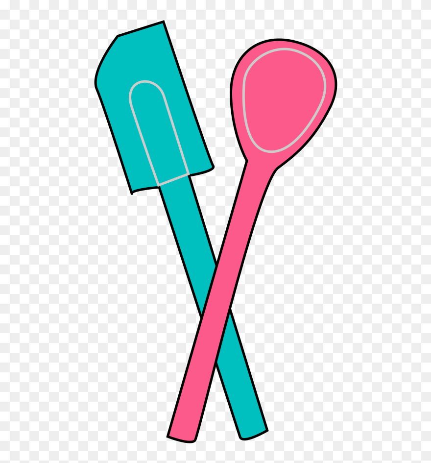 Clip Art Baking Spoon - Png Download