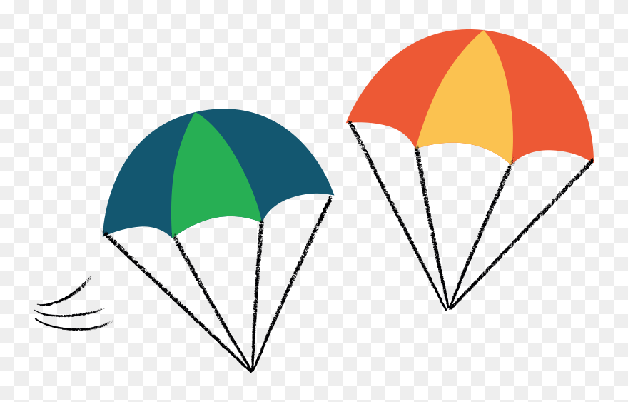 Parachute Illustration Clipart (5683679) PinClipart