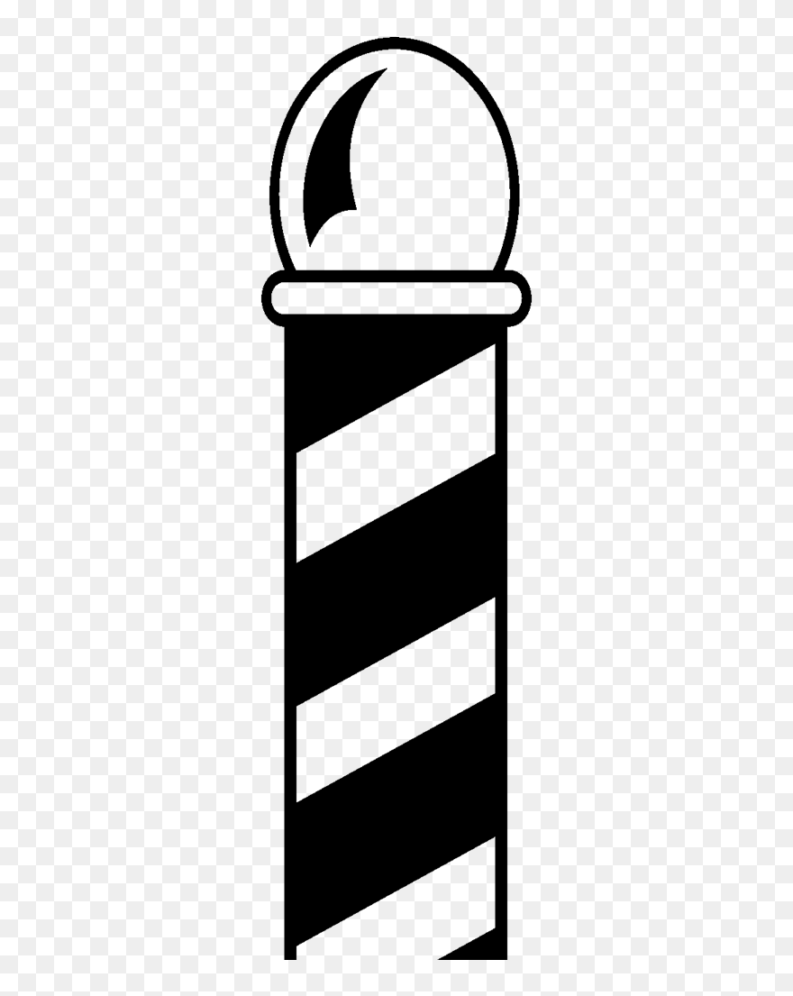 Barber Pole Vector Png Clipart