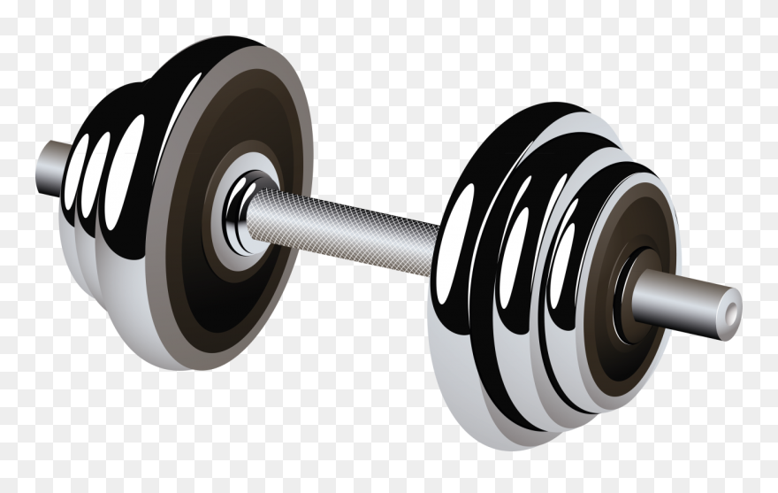 Barbell Png Image - Transparent Background Dumbbell Png Clipart