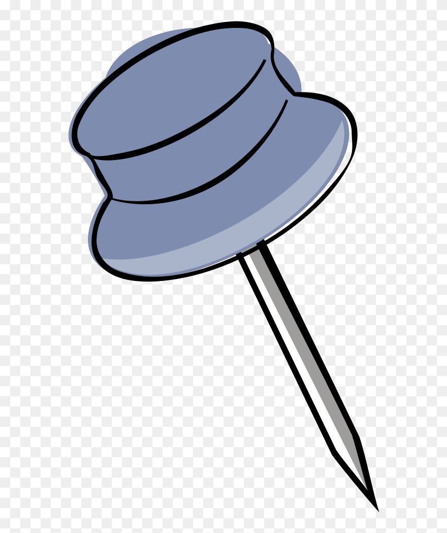 Pin-blue Light Svg Clip Arts - Pin Clip Art - Png Download