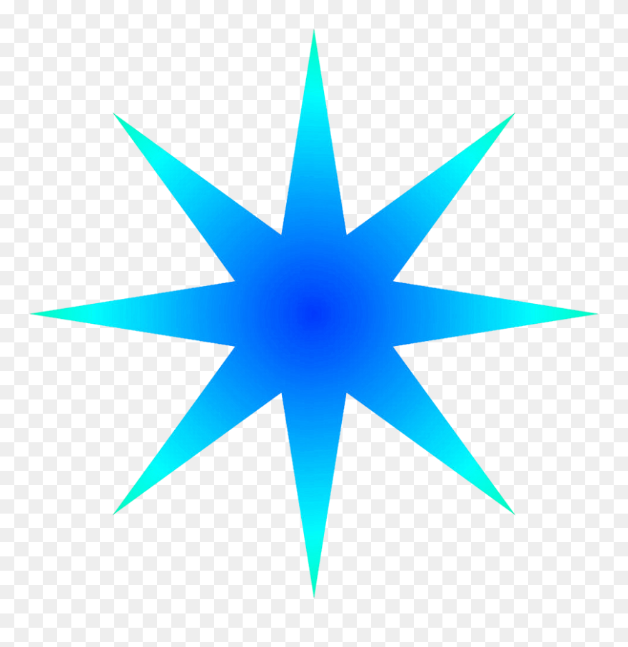 North Star Transparent Background Clipart