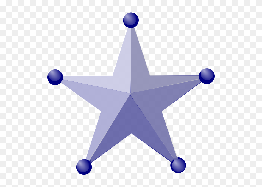 3d Fancy Star - Clip Art - Png Download