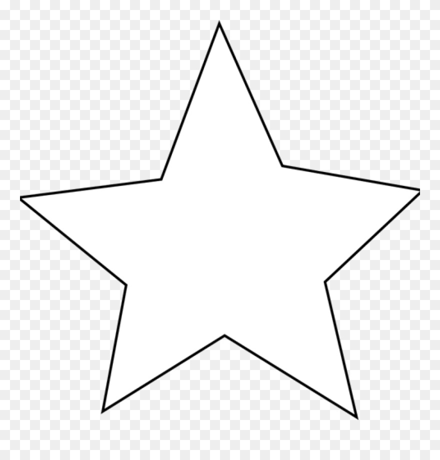 Gallery Of White Star Clipart Stars Panda Free Images - Transparent White Star Png