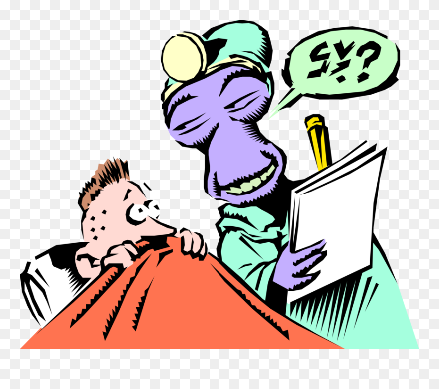 Clipart Bed Bed Rest - Illustration - Png Download
