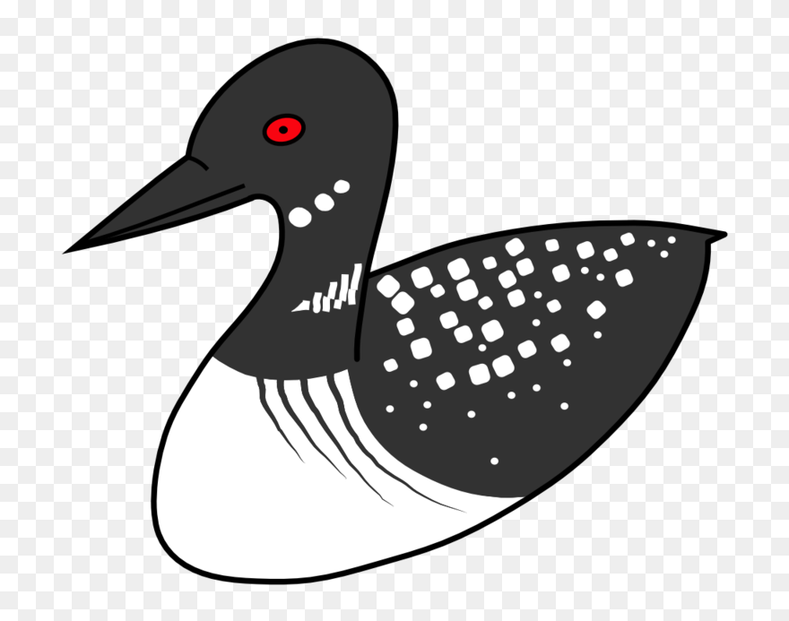 1000 - Loon Png Clipart