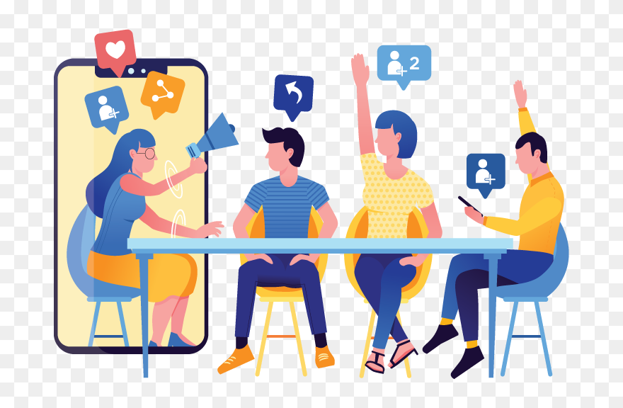 Social Media Clipart