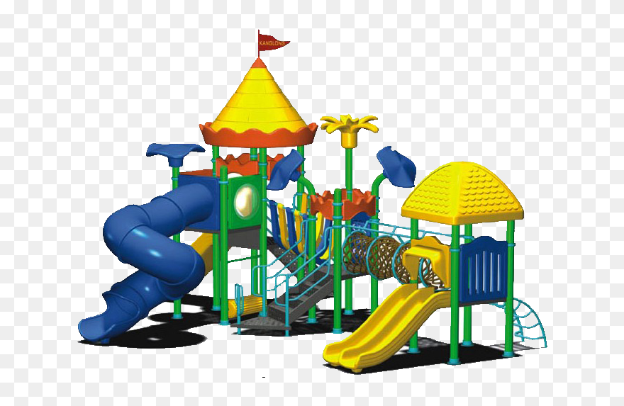 Pictures Of Playground Equipment - Clipart Cartoon Playground - Png Download